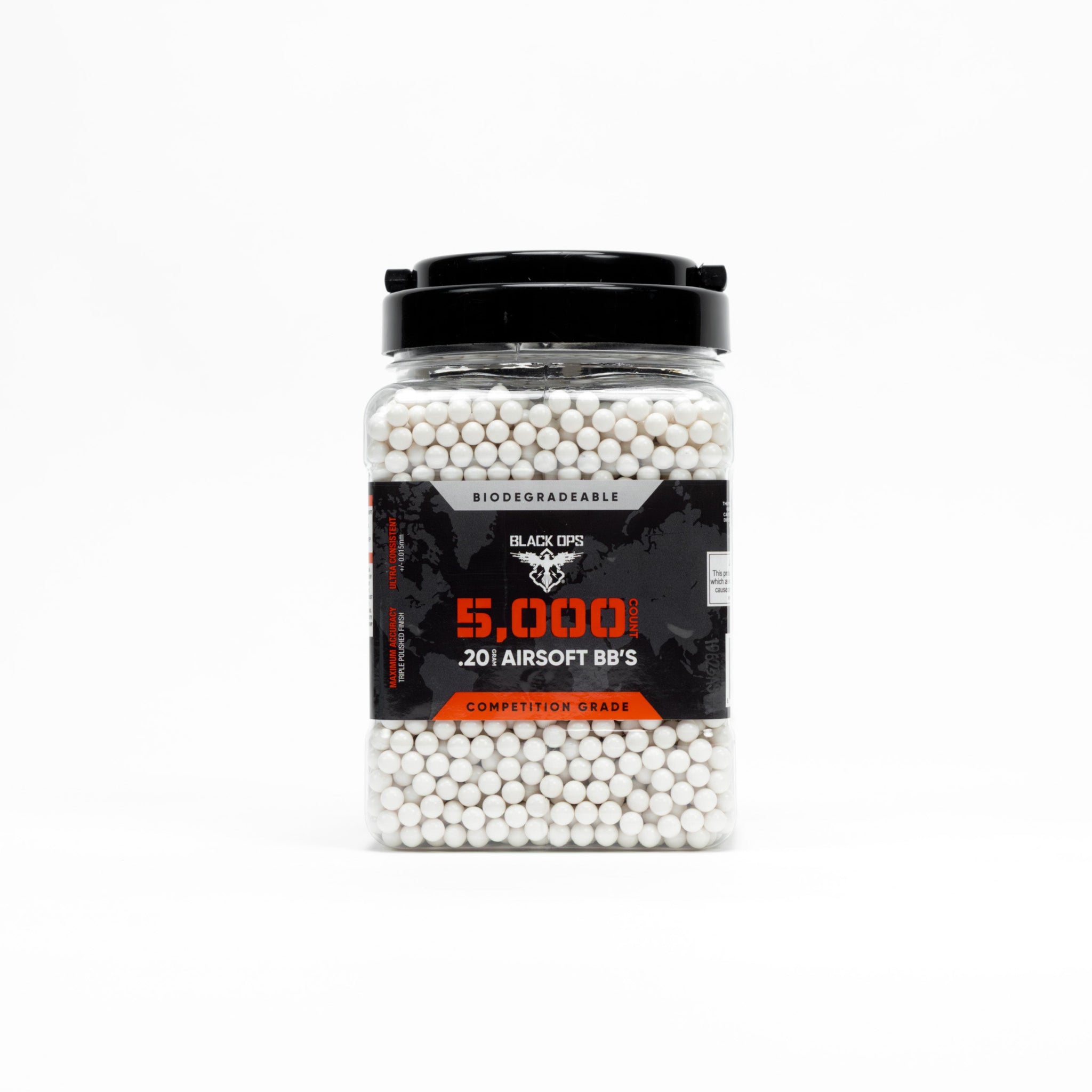 NORTHERNAER 6MM AIRSOFT BBS, 5000 COUNT - True North Arms Corp