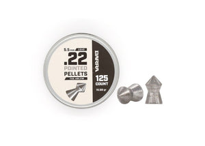 The Arlo Pointed Tip .22 cal 125ct Pellets