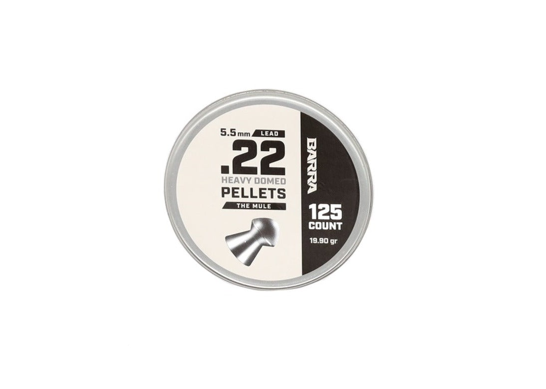 The Mule Heavy Domed .22 cal 125ct Pellets
