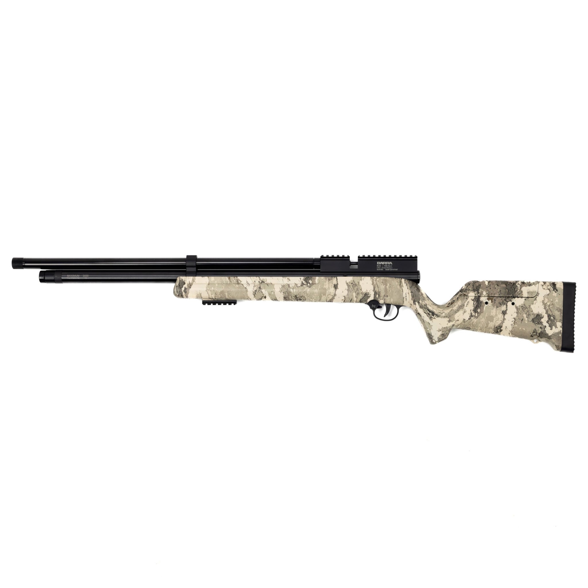 Rifles de aire comprimido Barra | Rifle de perdigones PCP 1100z .22 Gen ...