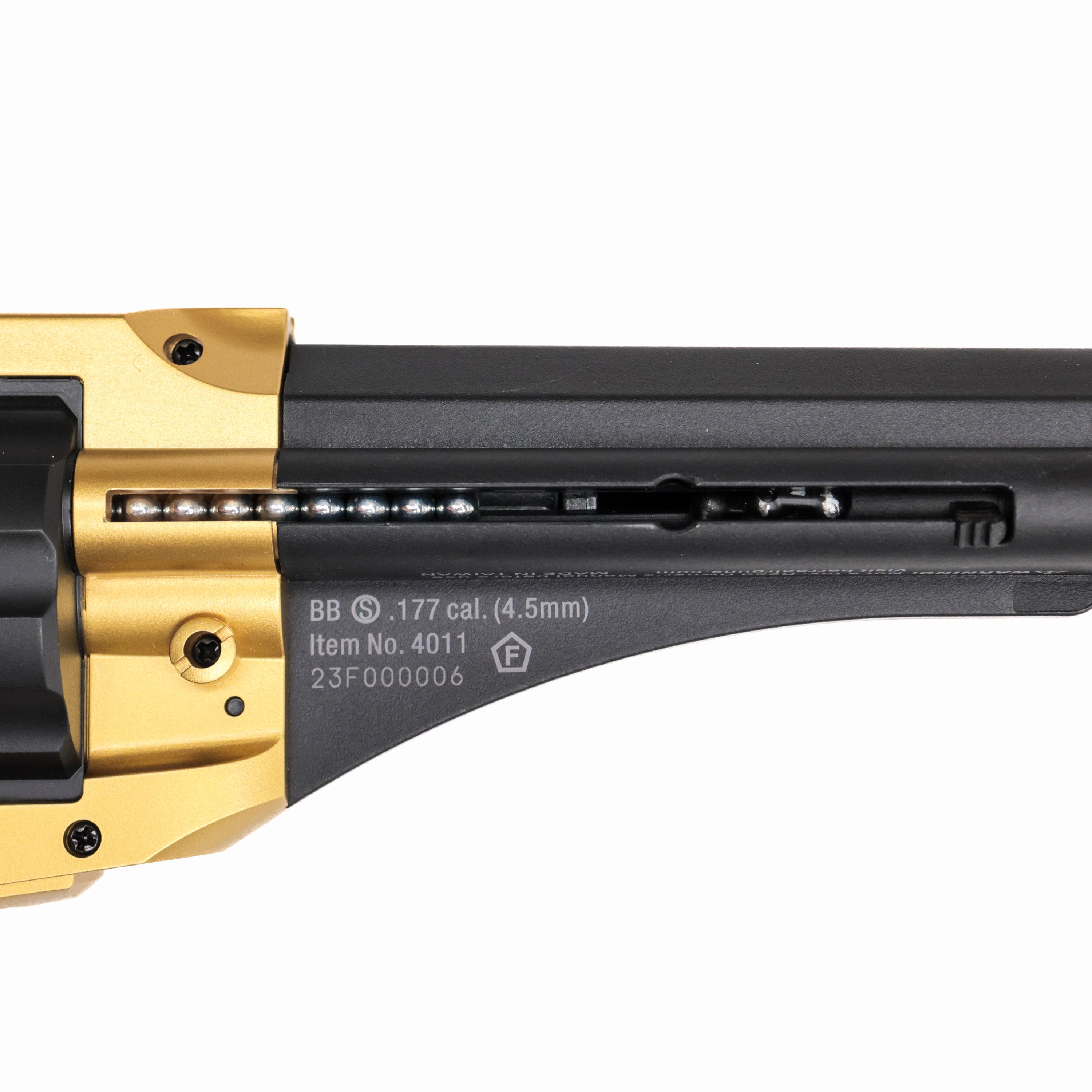 The 1858 CO2 Pistol Kit - Black & Gold