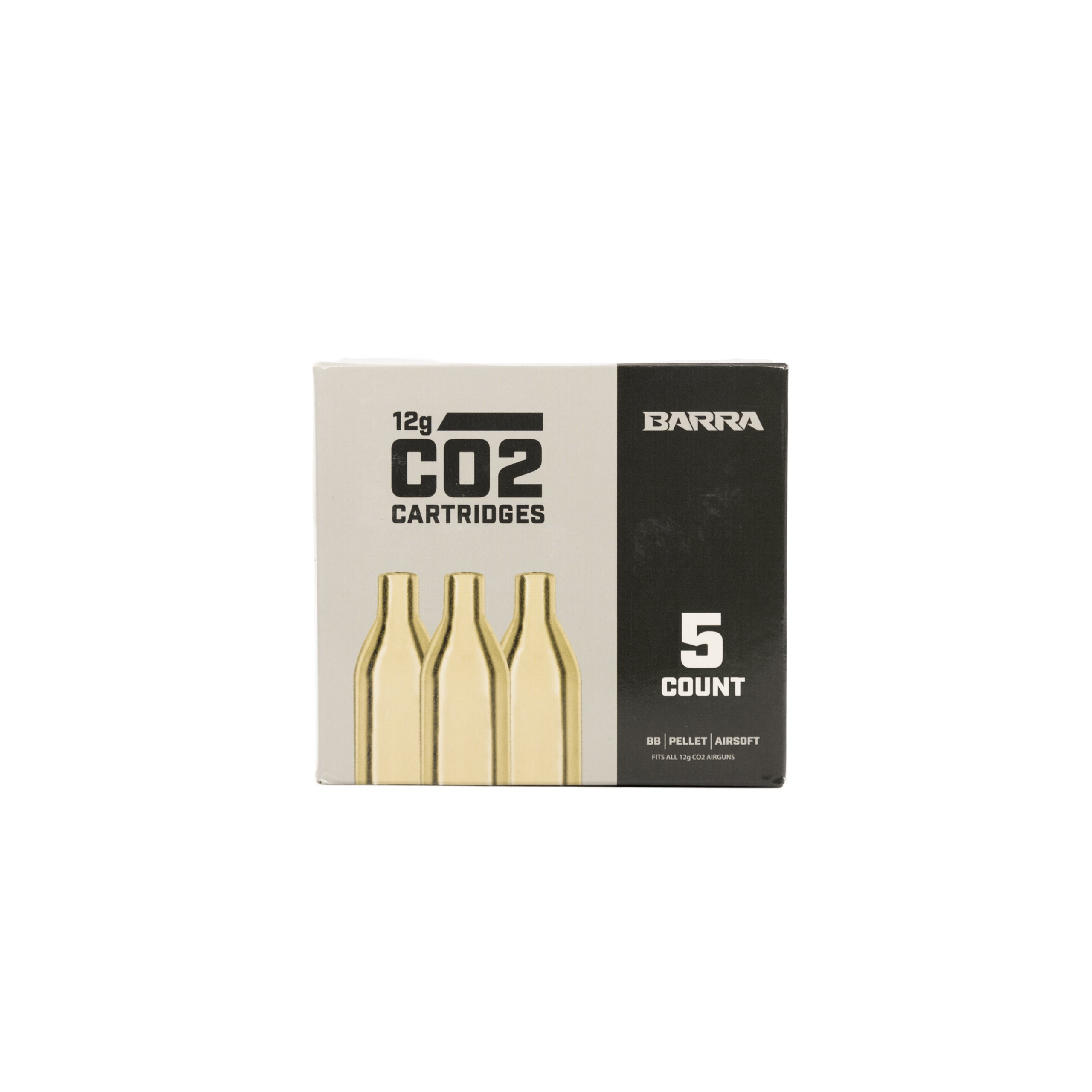 12 Gram CO2 Cartridges - 5 Count