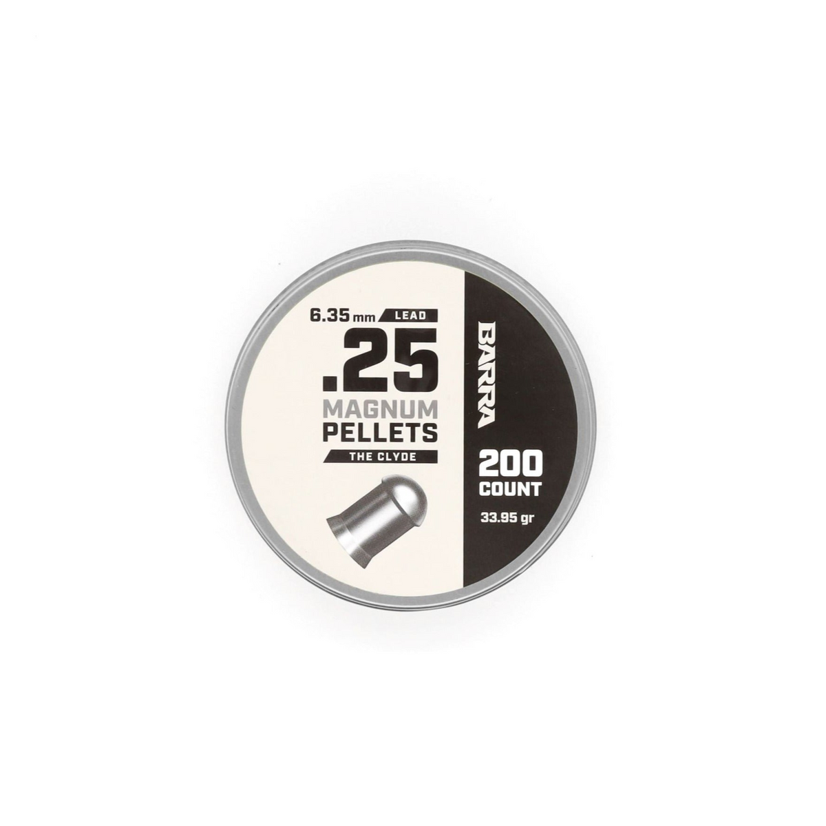 High Speed Pellets Clyde Heavy .25 Caliber Pellets - 200 Count