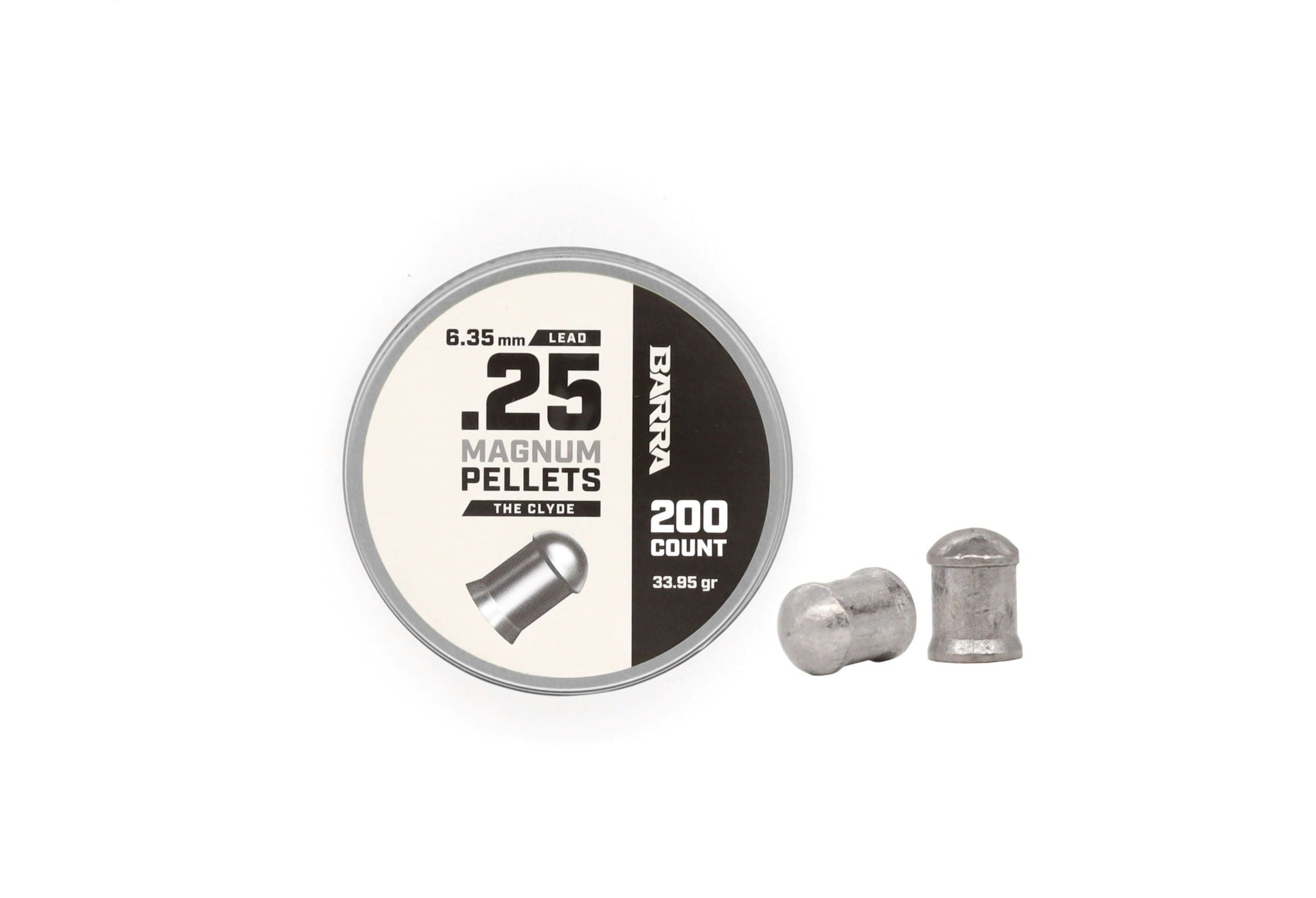 The Clyde Heavy .25 Caliber Pellets - 200 Count