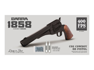 The 1858 CO2 Pistol Kit - Black