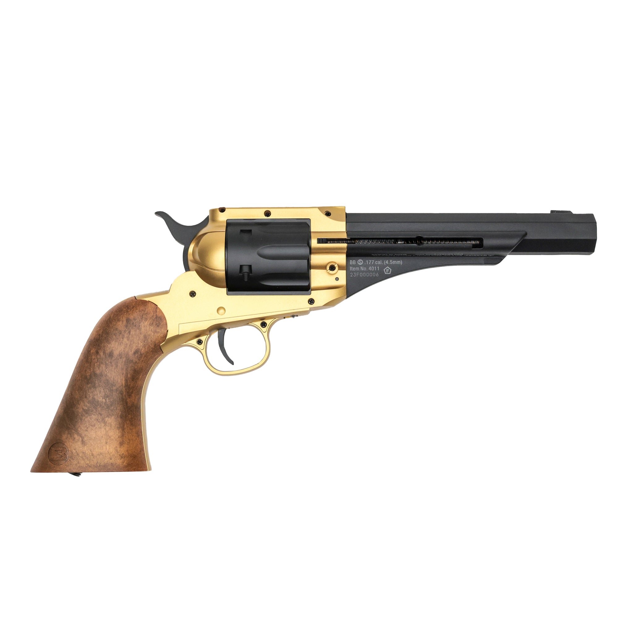 The 1858 CO2 Pistol Kit - Black & Gold