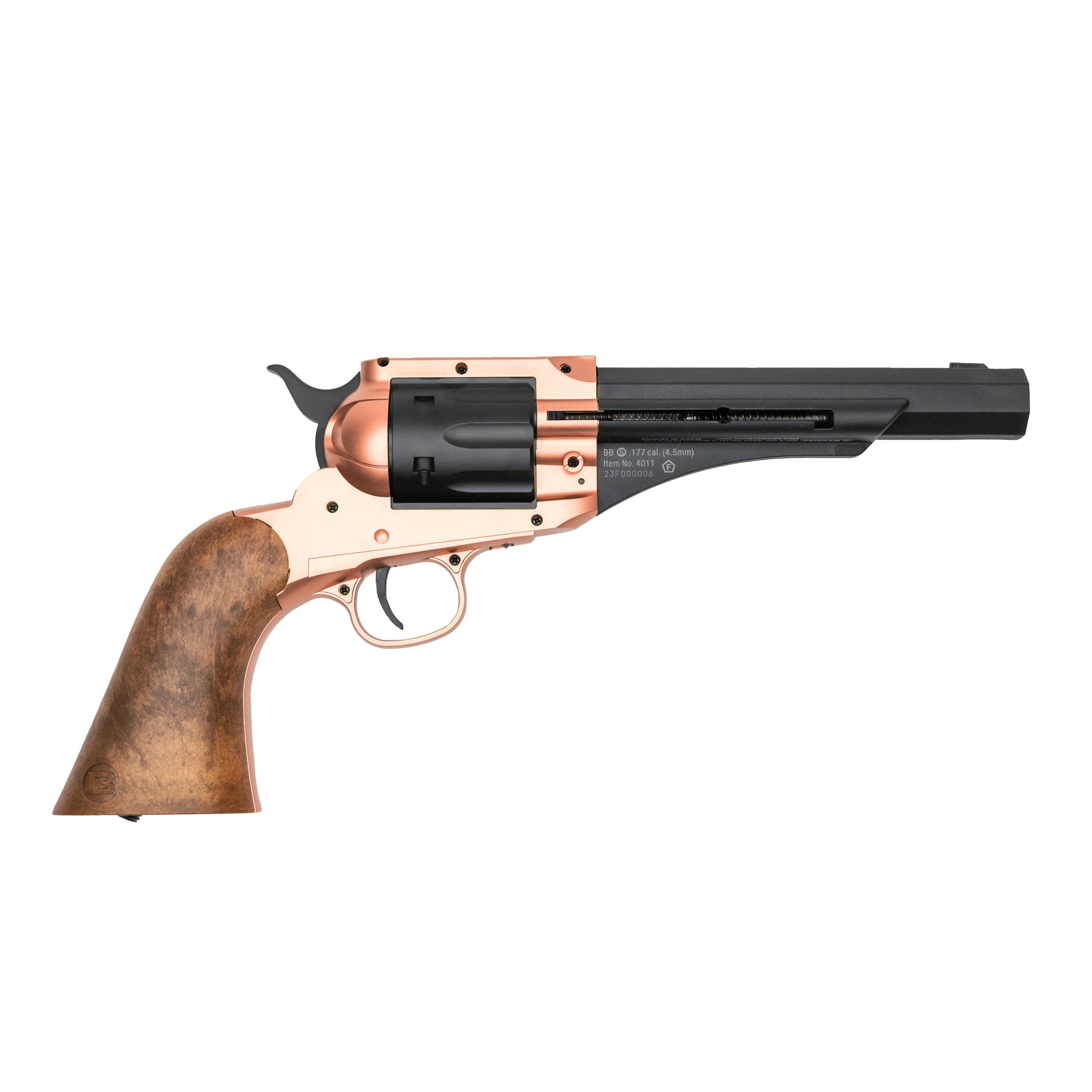 The 1858 CO2 Pistol Kit - Black & Rose Gold