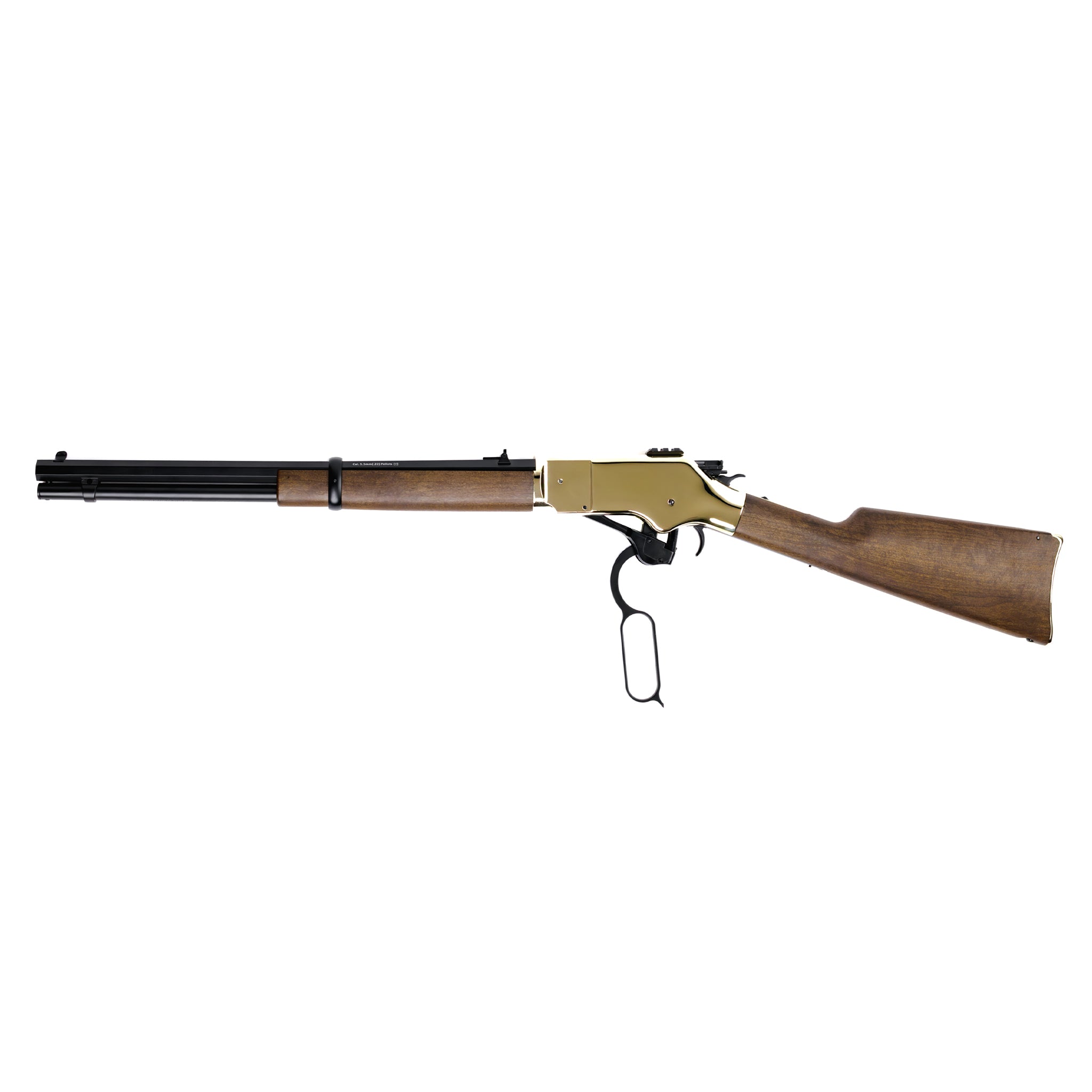 Barra Airguns | Gold CO2 1866 .177 Lever Air Rifle | Western Style