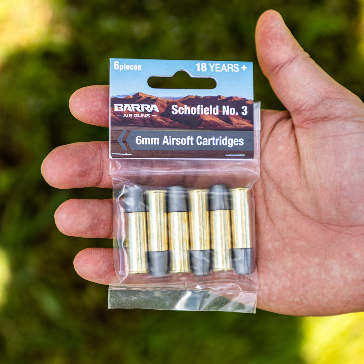 Barra Airguns | The Schofields | CO2 Western Style Air Revolver