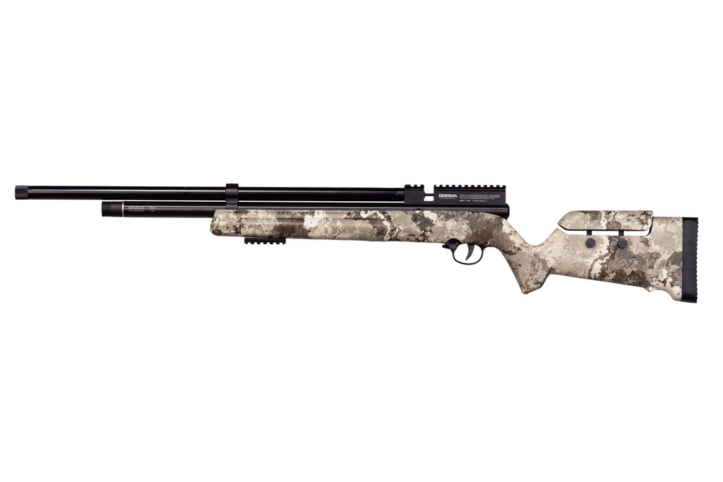 Barra Airguns | 1100z .177 PCP Veil Camo Pellet Sidelever Rifle