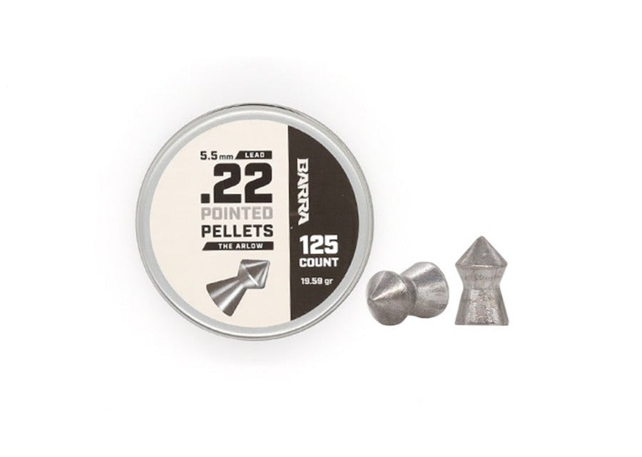 The Arlo Pointed Tip .22 Caliber Pellets - 125 Count