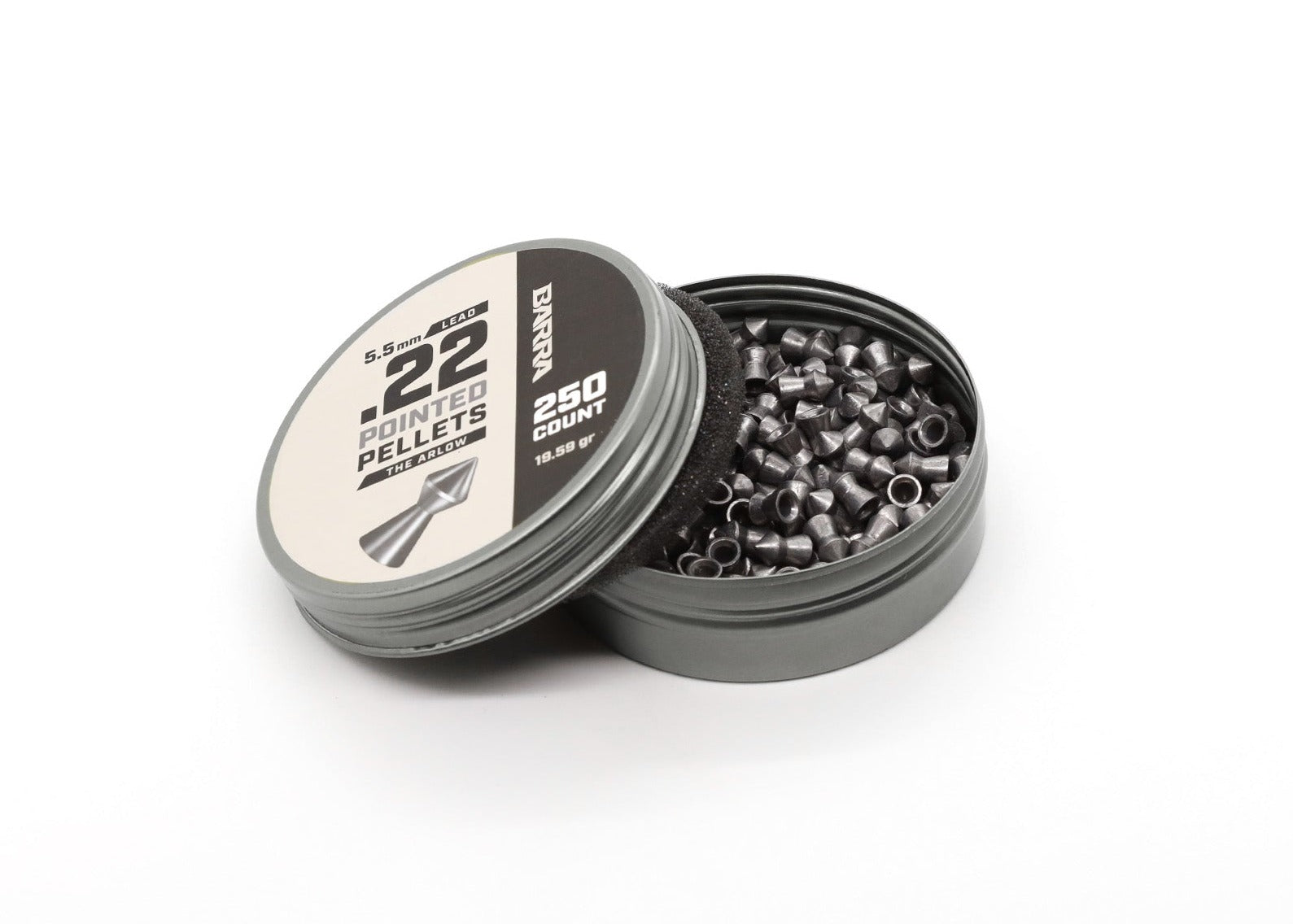 The Arlo Pointed Tip .22 Caliber Pellets - 250 Count