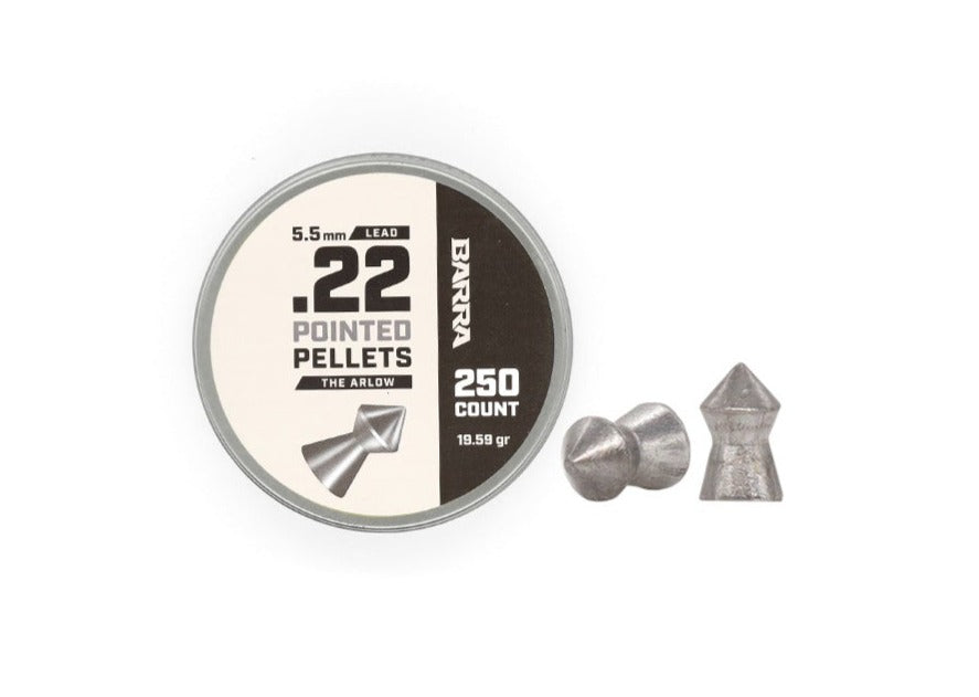 The Arlo Pointed Tip .22 Caliber Pellets - 250 Count