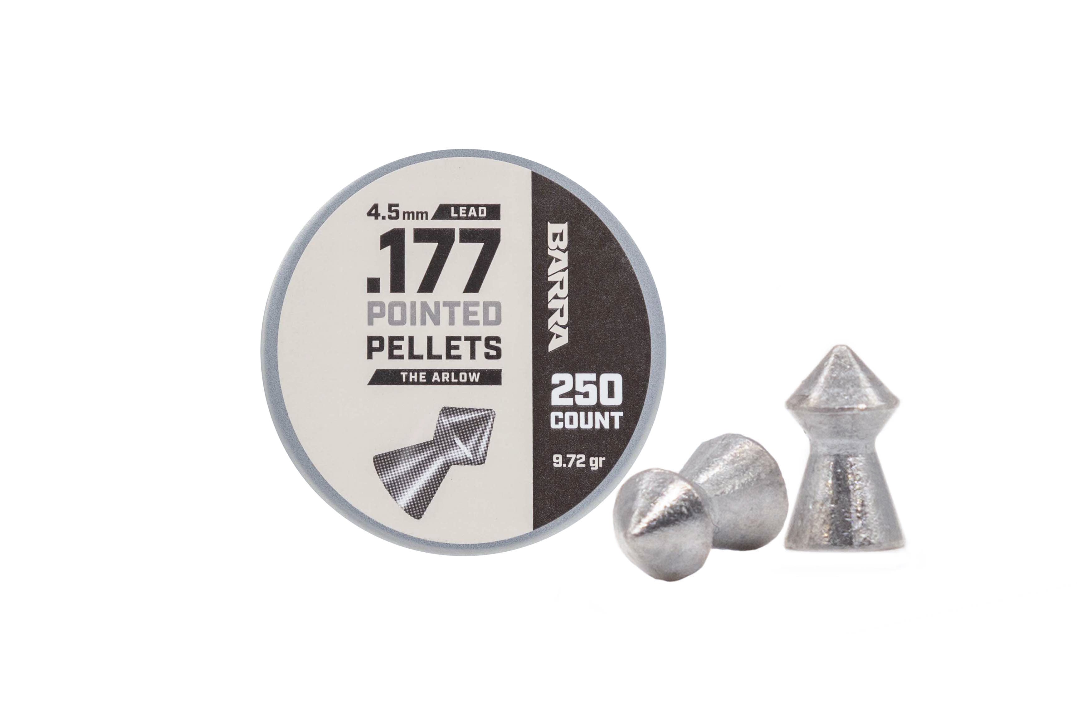 The Arlo Pointed Tip .177 Caliber Pellets - 250 Count