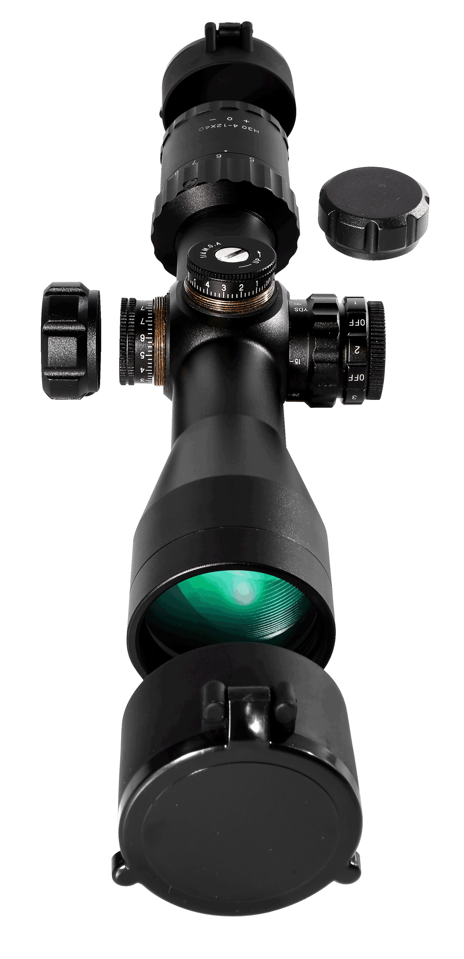 H30 4-12x40 Illuminated BDC Rifle Scope – Barra Airguns