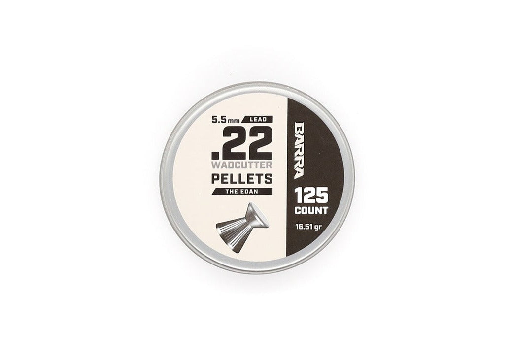 The Edan Wadcutter .22 Caliber Pellets - 125 Count