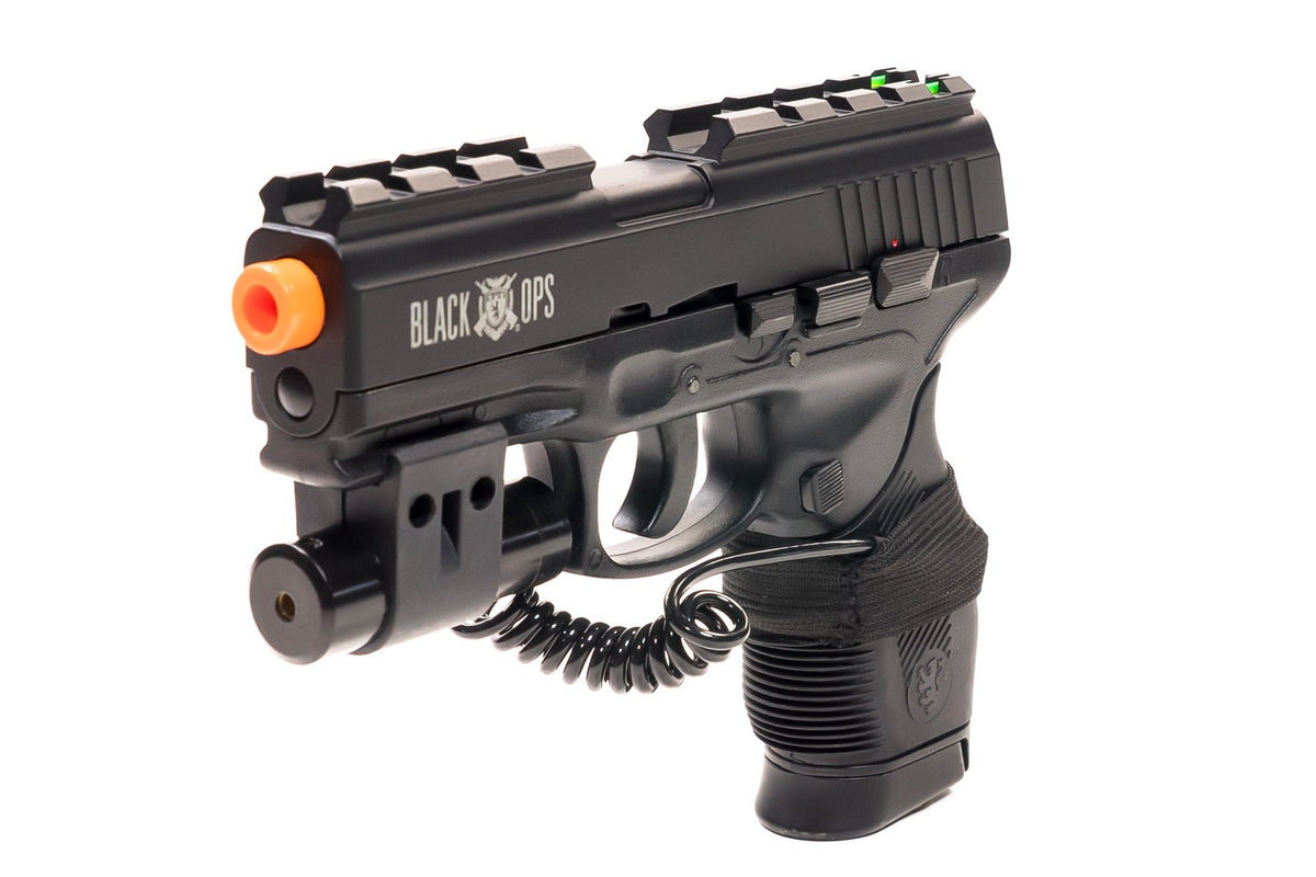Wolverine Tactical CO2 airsoft pistol with laser sight – Barra Airguns