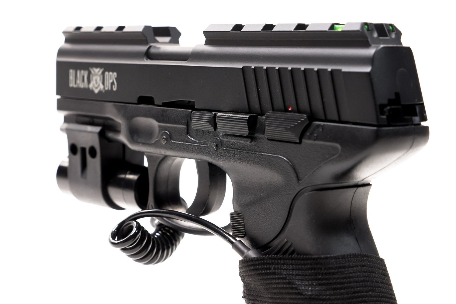 Wolverine Tactical CO2 airsoft pistol with laser sight – Barra Airguns