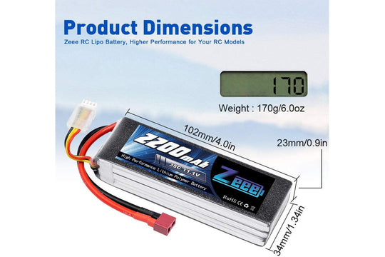 11.1V LiPo Battery